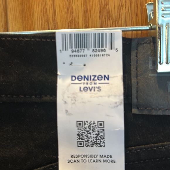 Denizen from Levi's Men's 9" InseamSlim Fit Jean Shorts-Black size 32” - Picture 7 of 12